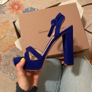 Gianvito Rossi Ankle Strap Platform Sandal